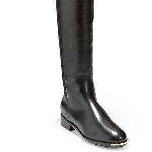 Black Cole Haan Grand Ambition Huntington Over the Knee Boot (Women) Size 10B